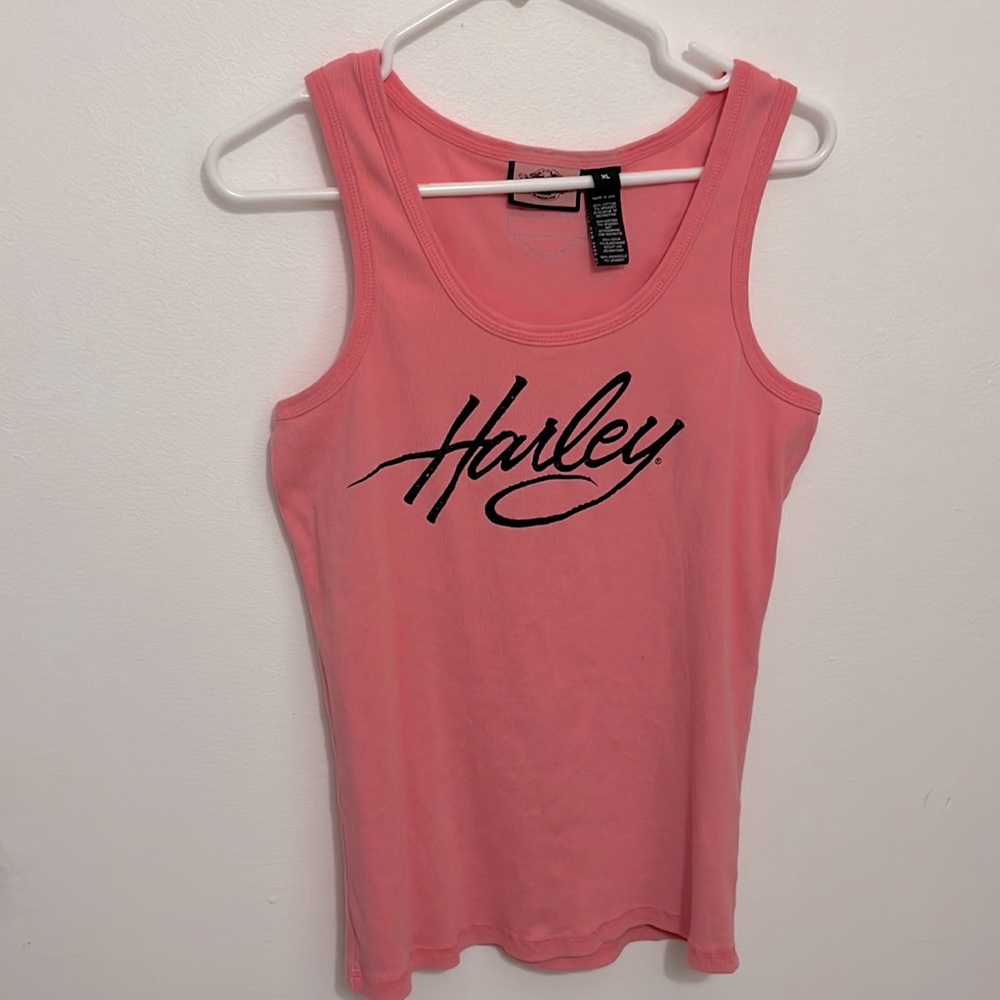Pink Harley Davidson Tank Top *EUC*